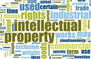 Intellectual Property word cloud